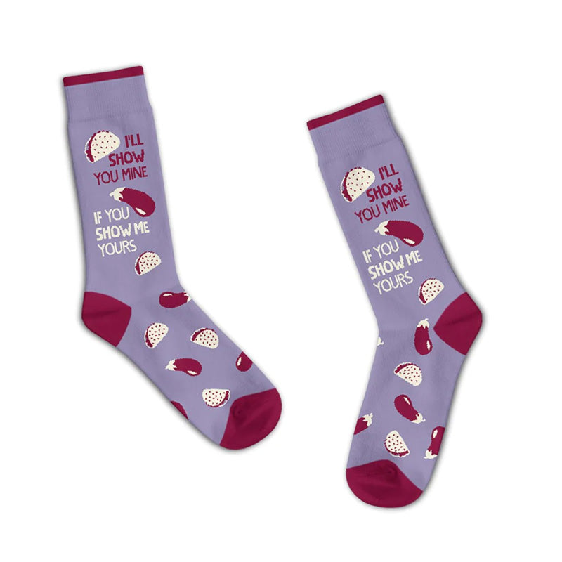 Ill Show You Mine If You Show Me Yours Socks