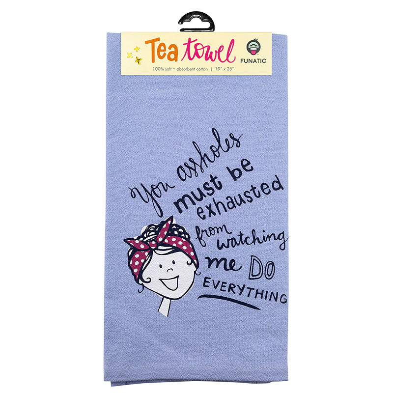You A**holes Towel