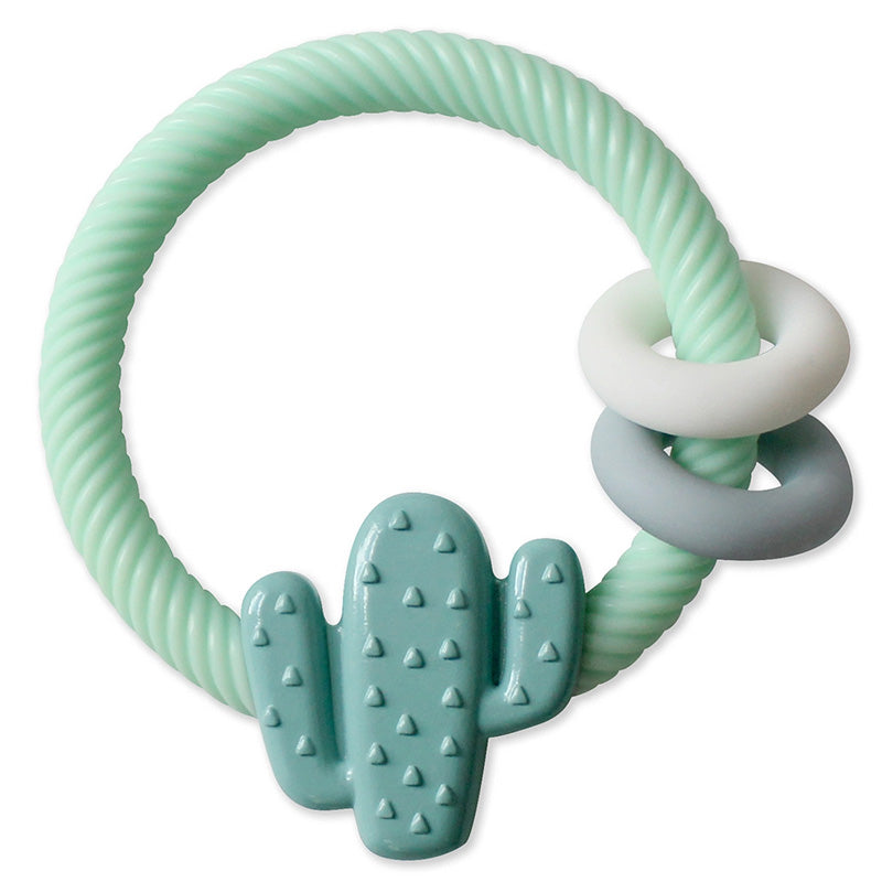 Itzy Ritzy Cactus Rattle Teether