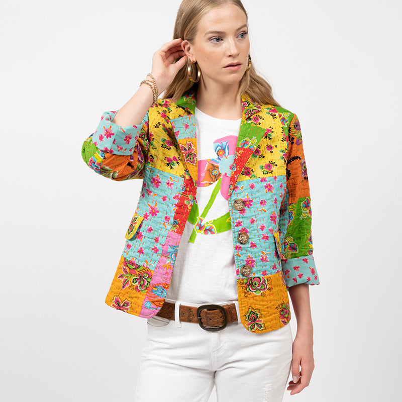 Patchwork Blazer