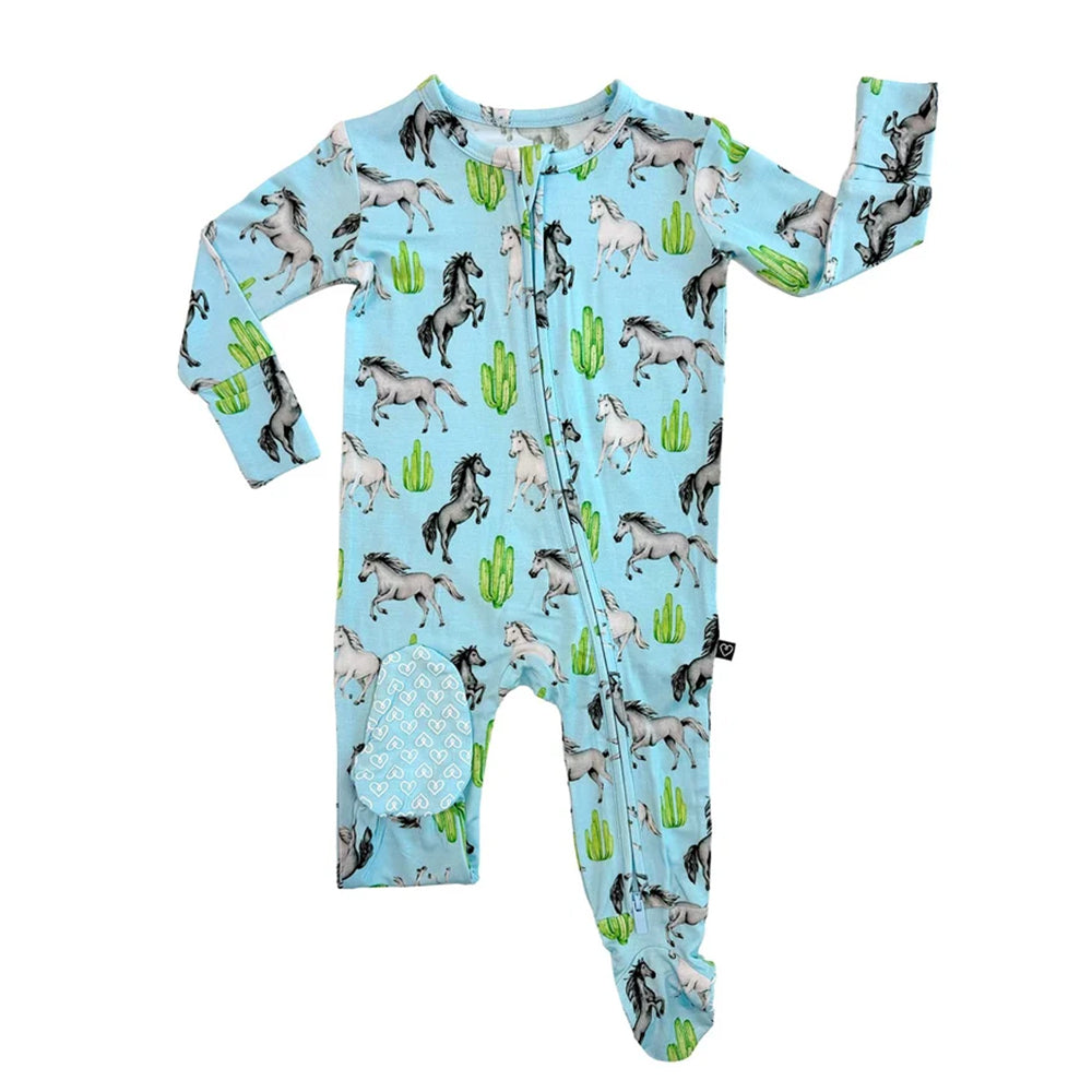 Lev Baby Harrison Zip Footie