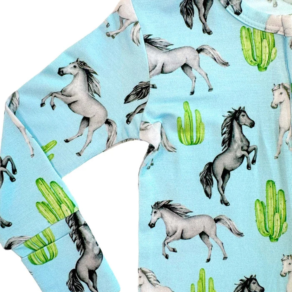 Lev Baby Harrison Zip Footie
