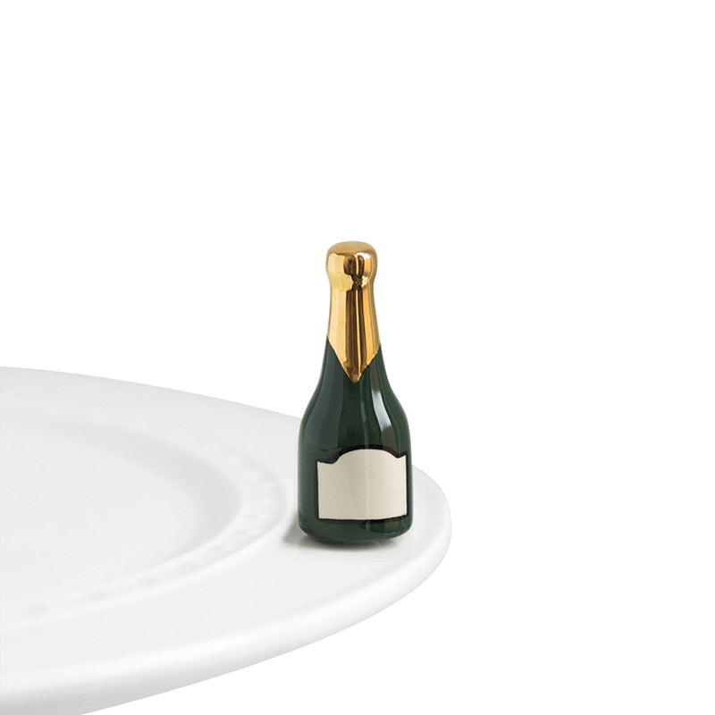 Champagne Bottle Mini by Nora Fleming