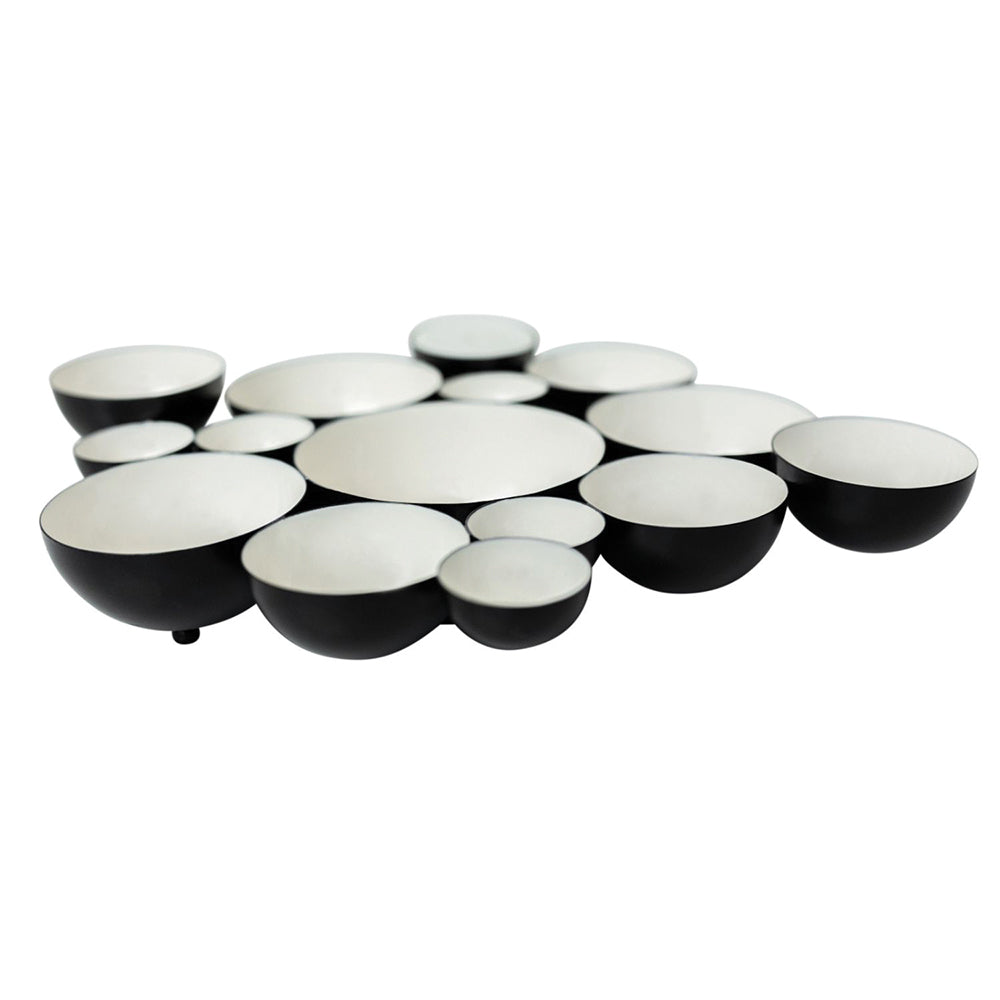 Nora Fleming Bubble Bowl- Black