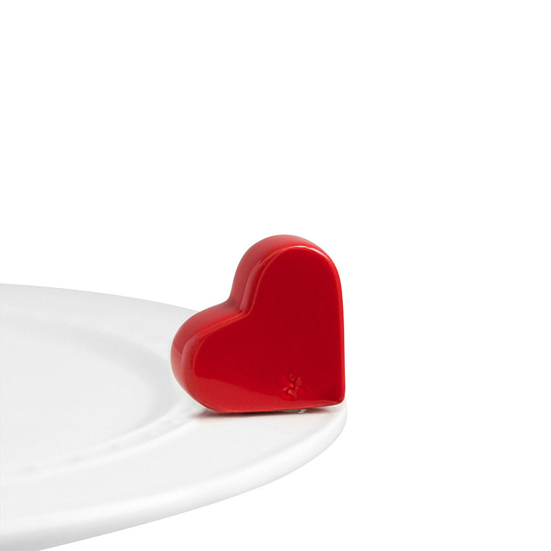 Nora Fleming Heart Mini