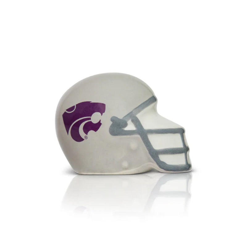 Nora Fleming K-State Helmet Mini