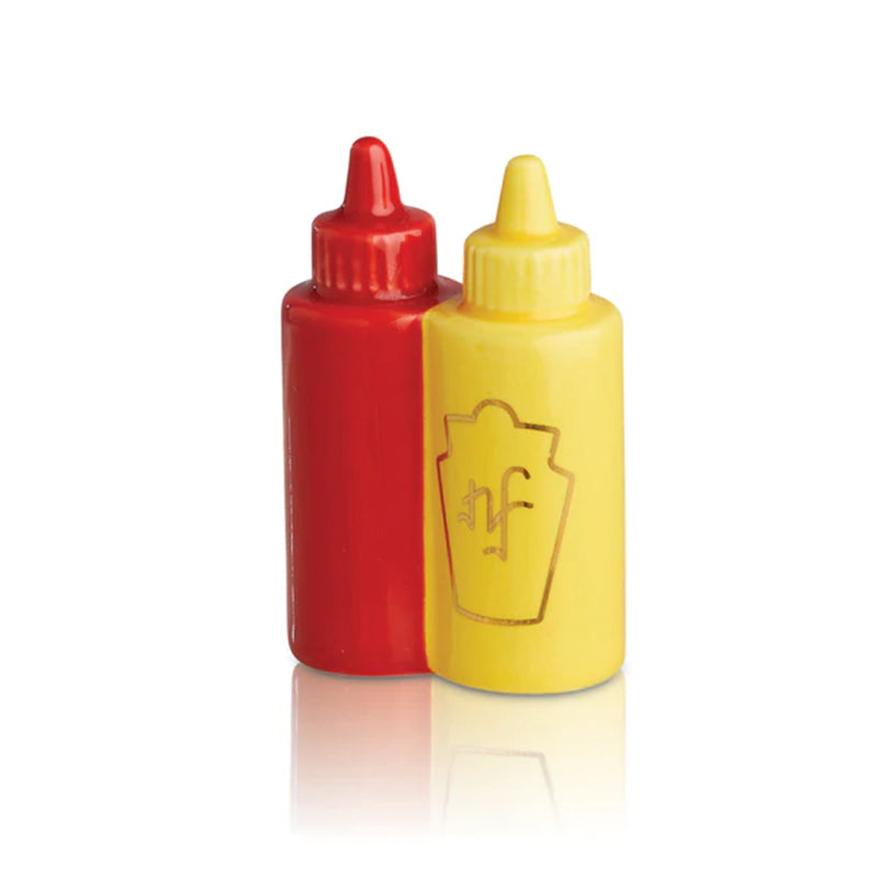 Nora Fleming Ketchup/Mustard Mini