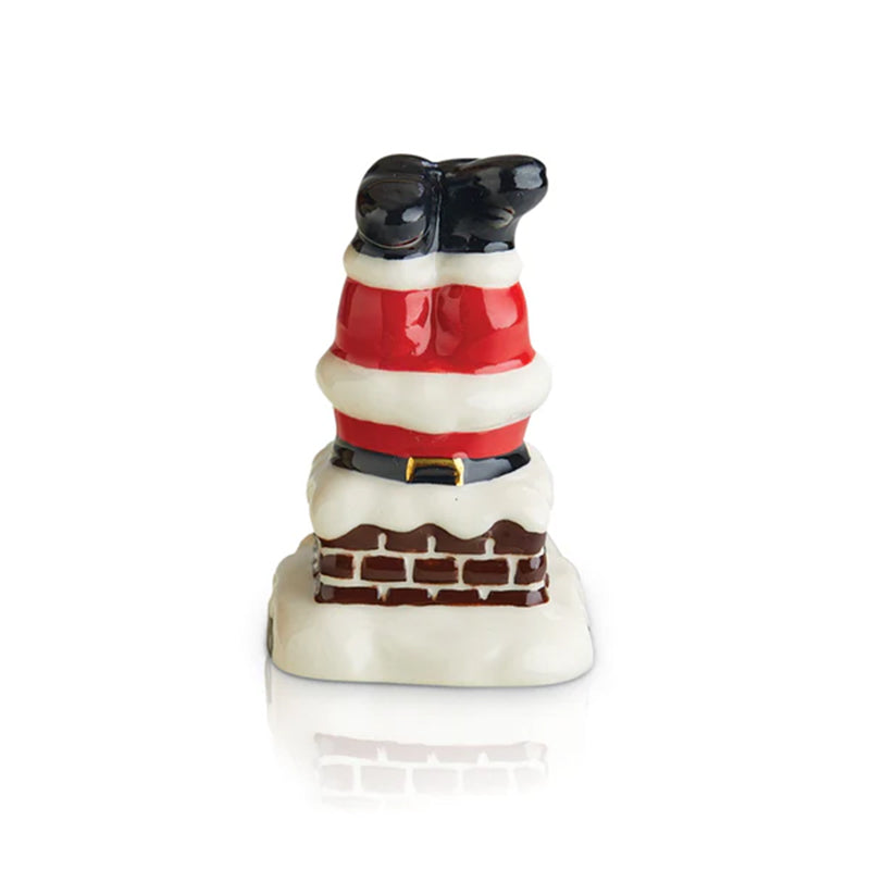 Nora Fleming Santa Legs Mini
