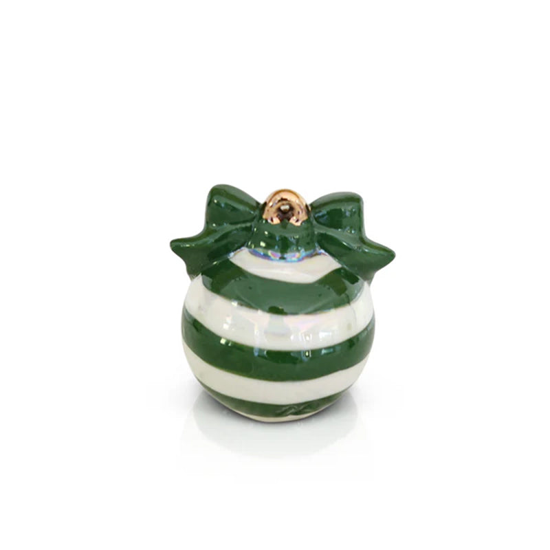Nora Fleming Wrap It Up (Green)- Bow Mini