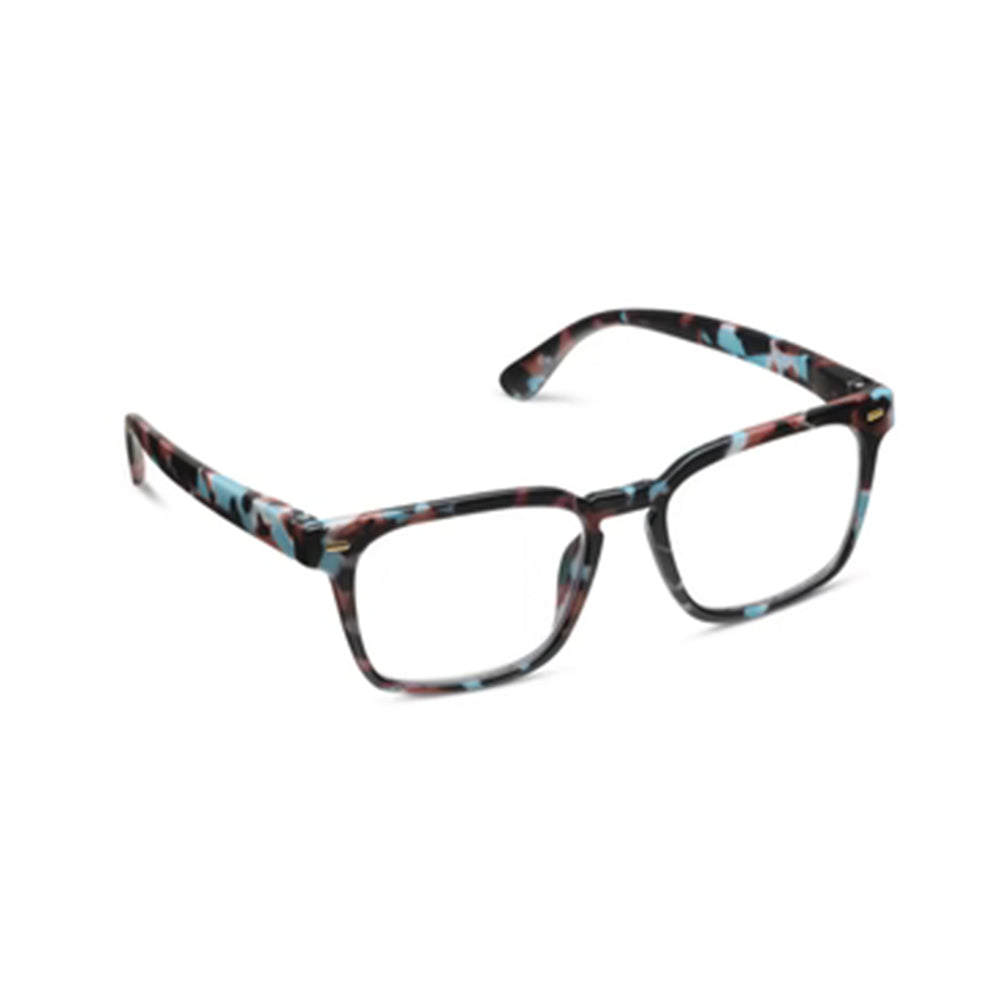 Peepers Jude Progressive Reading Glasses Light Blue Botanico