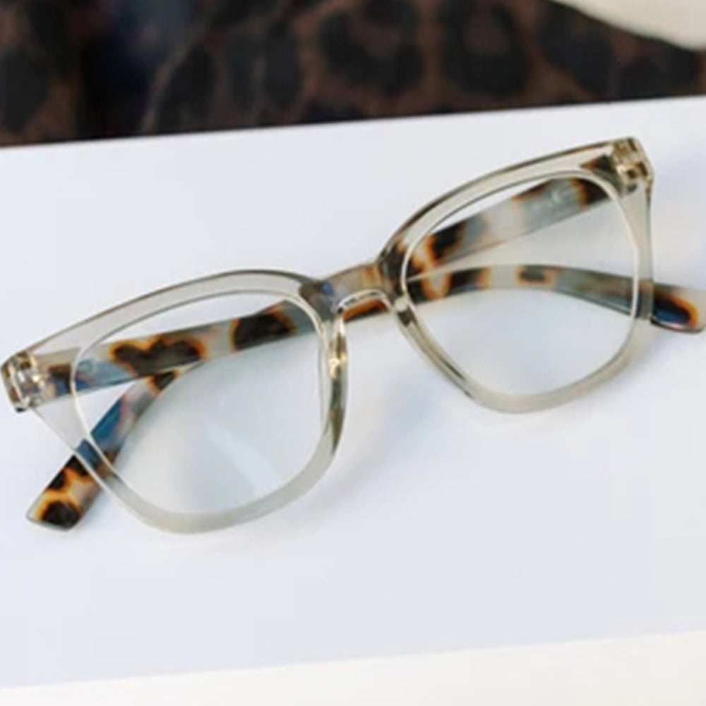 Peepers Lenora Fog Chai Tortoise Reading Glasses