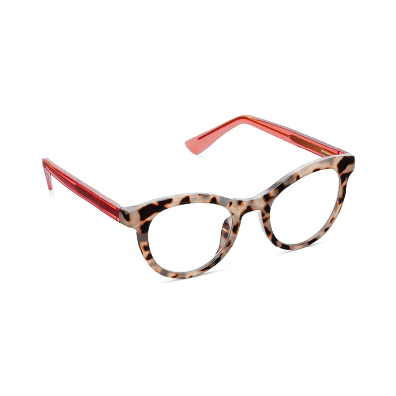 Peepers Tribeca Gray Tortoise Coral Reading Glasses