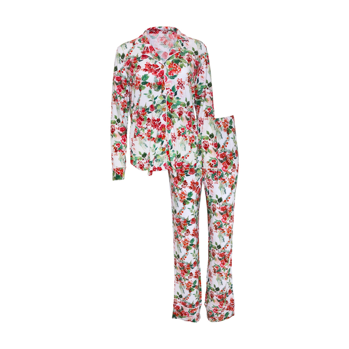 Posh Peanut Inc. Beatrix - Women's Long Sleeve & Relaxed Long Pajama Pants