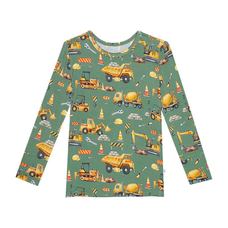 Posh Peanut Crawford - Long Sleeve Basic Pajama