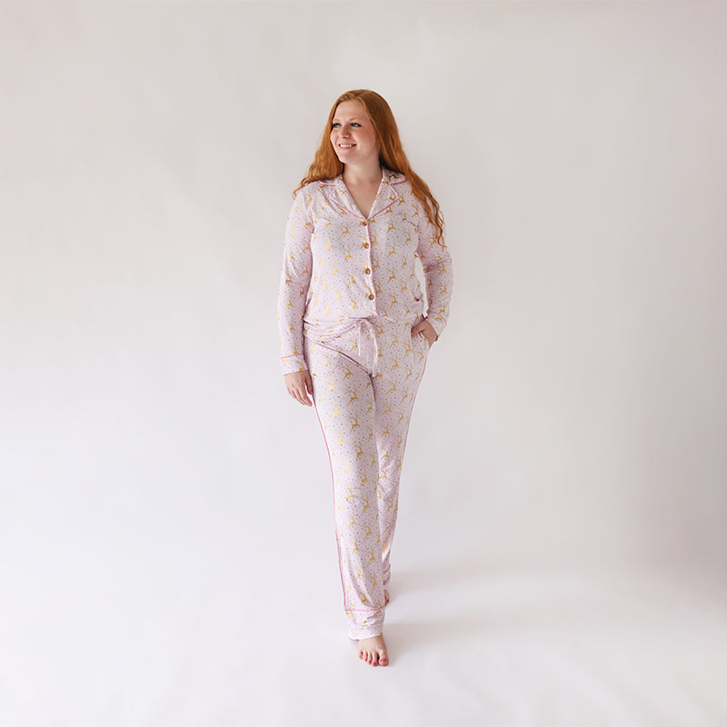 Posh Peanut Inc. Ryleigh - Women's Long Sleeve & Relaxed Long Pajama Pants