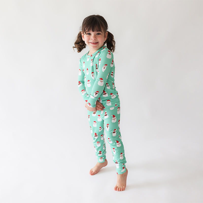 Posh Peanut Inc. Santa Medley - Long Sleeve Basic Pajama