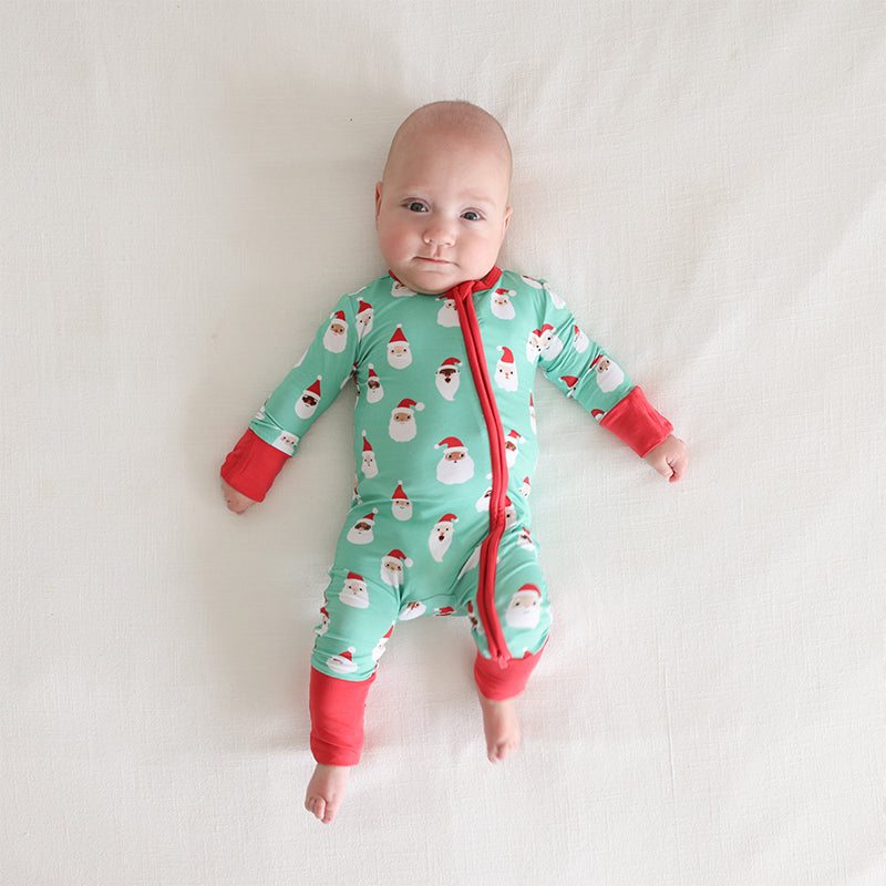 Posh Peanut Inc. Santa Medley - Newborn Convertible One Piece