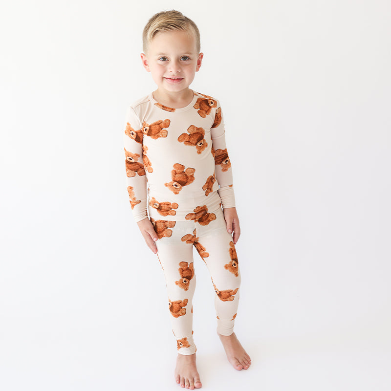 Posh Peanut Teddy Freddy - Classic Pajama Set