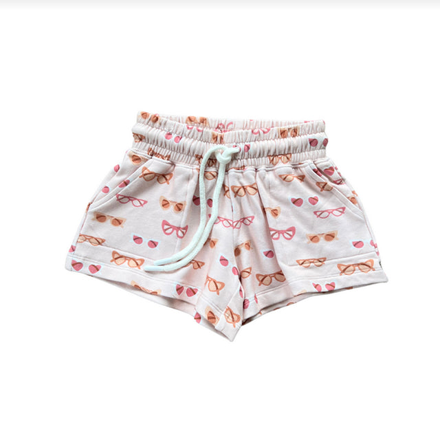 Kids retro shade sweat shorts