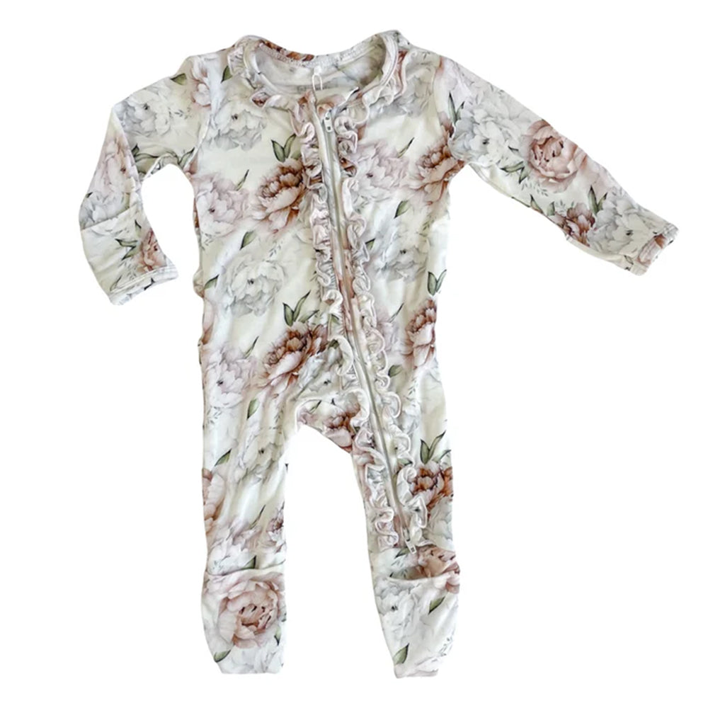 Rockin' Royalty Floral Dream Footie