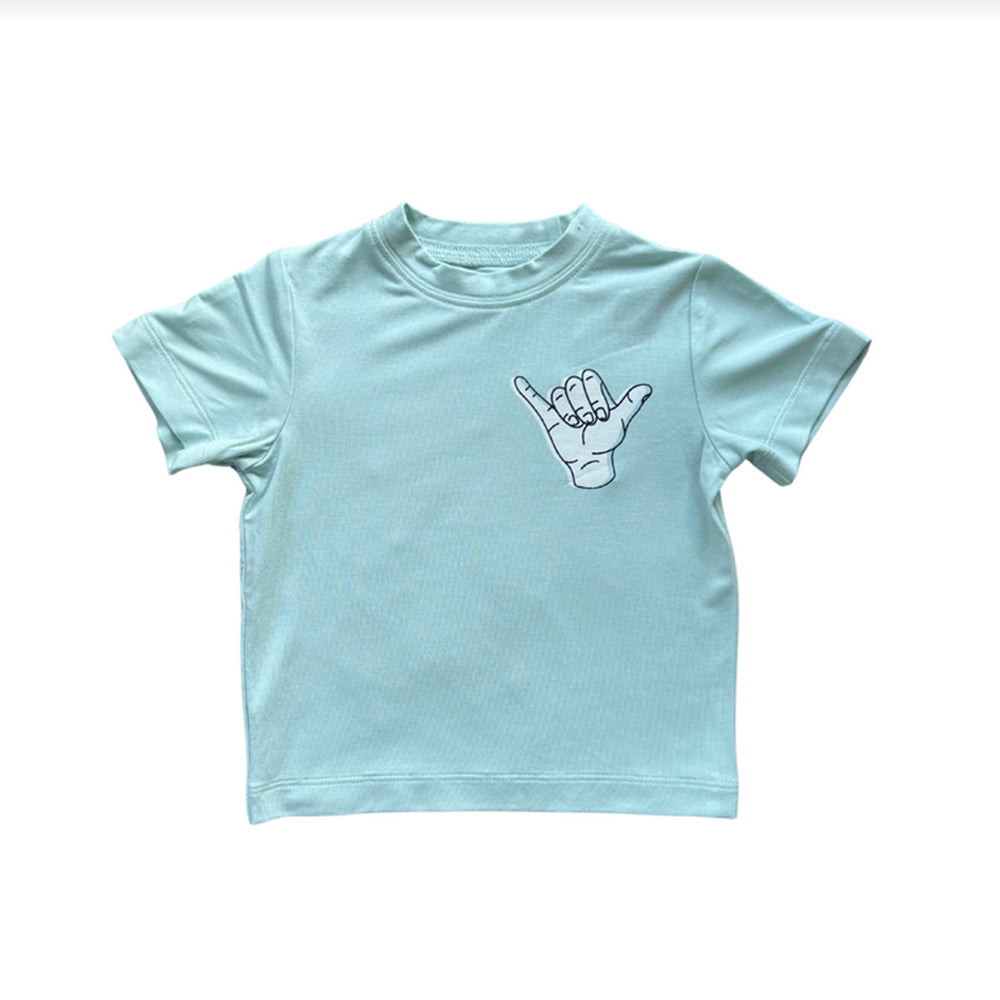 Babysprouts Clothing Company Surfs Up Boy's Short Sleeve Tee