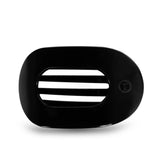 Black hair clip on a white background