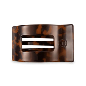 Tortoiseshell hair clip on a white background