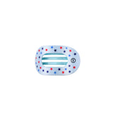 hair clip with star pattern on a white background