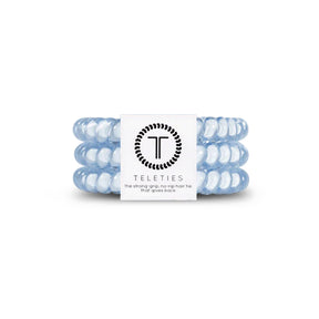 Teleties Washed Denim Hair Ties