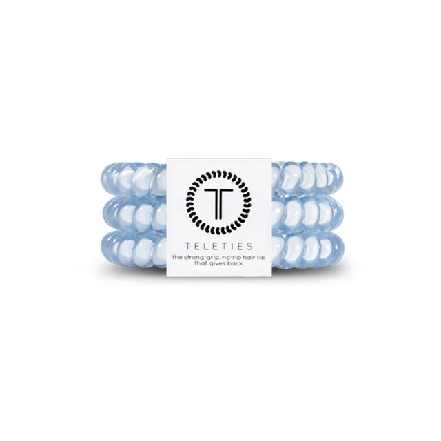 Teleties Washed Denim Hair Ties