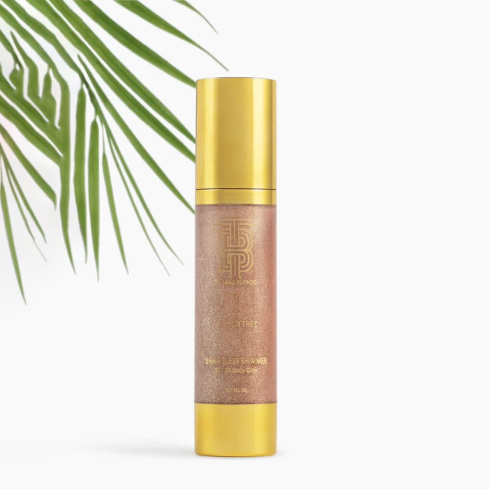 Thomas Blonde Shameless Shimmer Body Glow Sunscreen Blonde