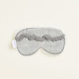 Gray sleep mask on a white background