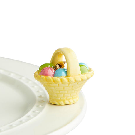 Nora Fleming Easter Basket Mini (a tisket, a tasket)